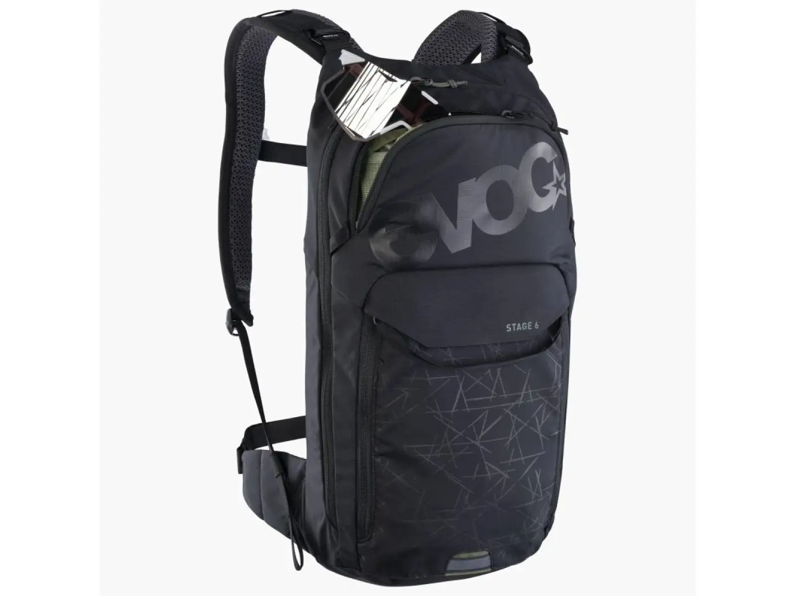 Evoc Stage 6 L Rucksack Schwarz