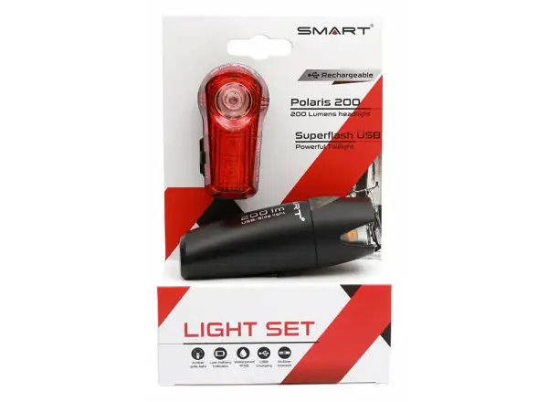 Smart BL-183USB/RL-317USB Lichtset