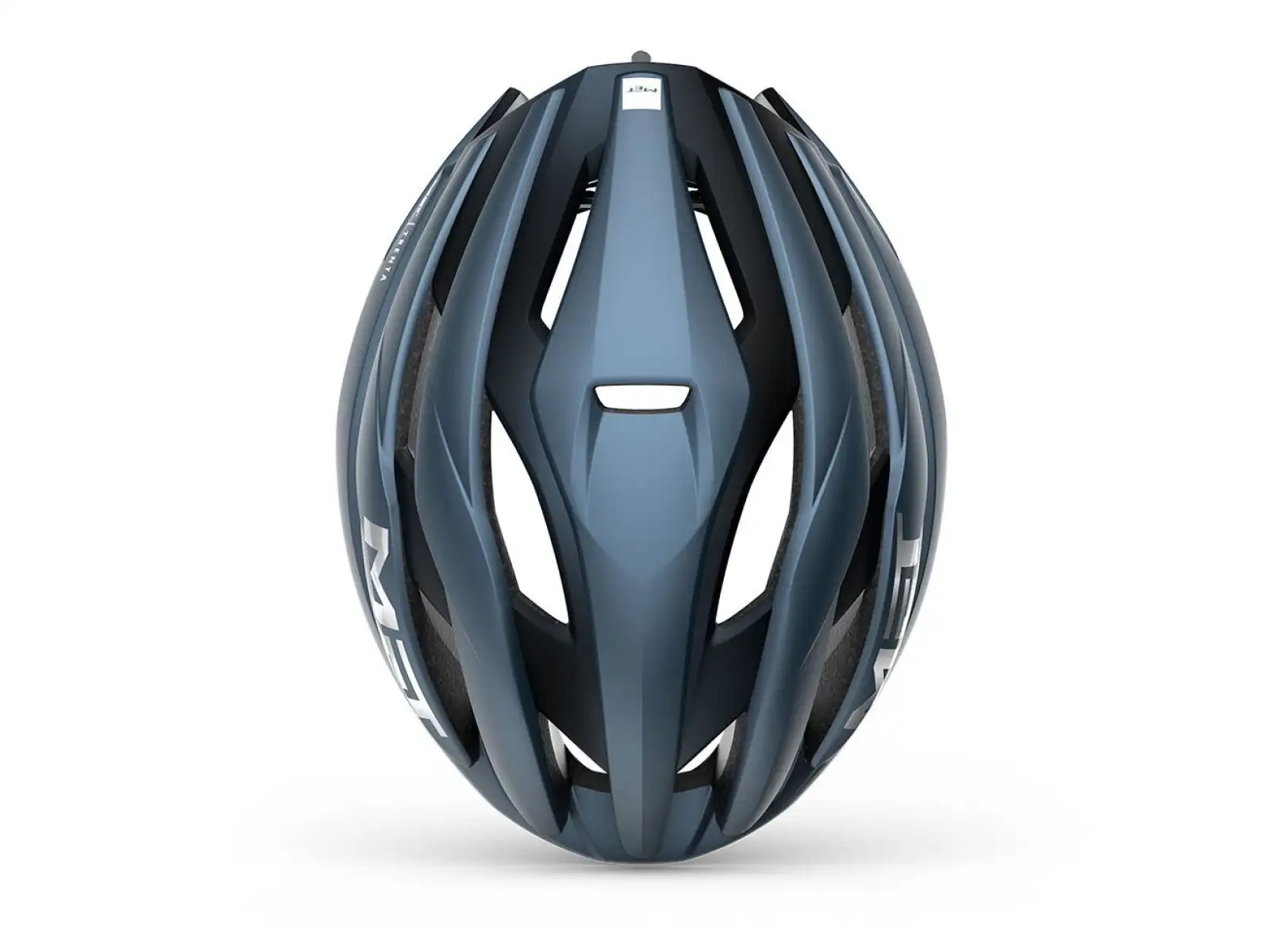 MET Trenta MIPS Fahrradhelm Navy Silber