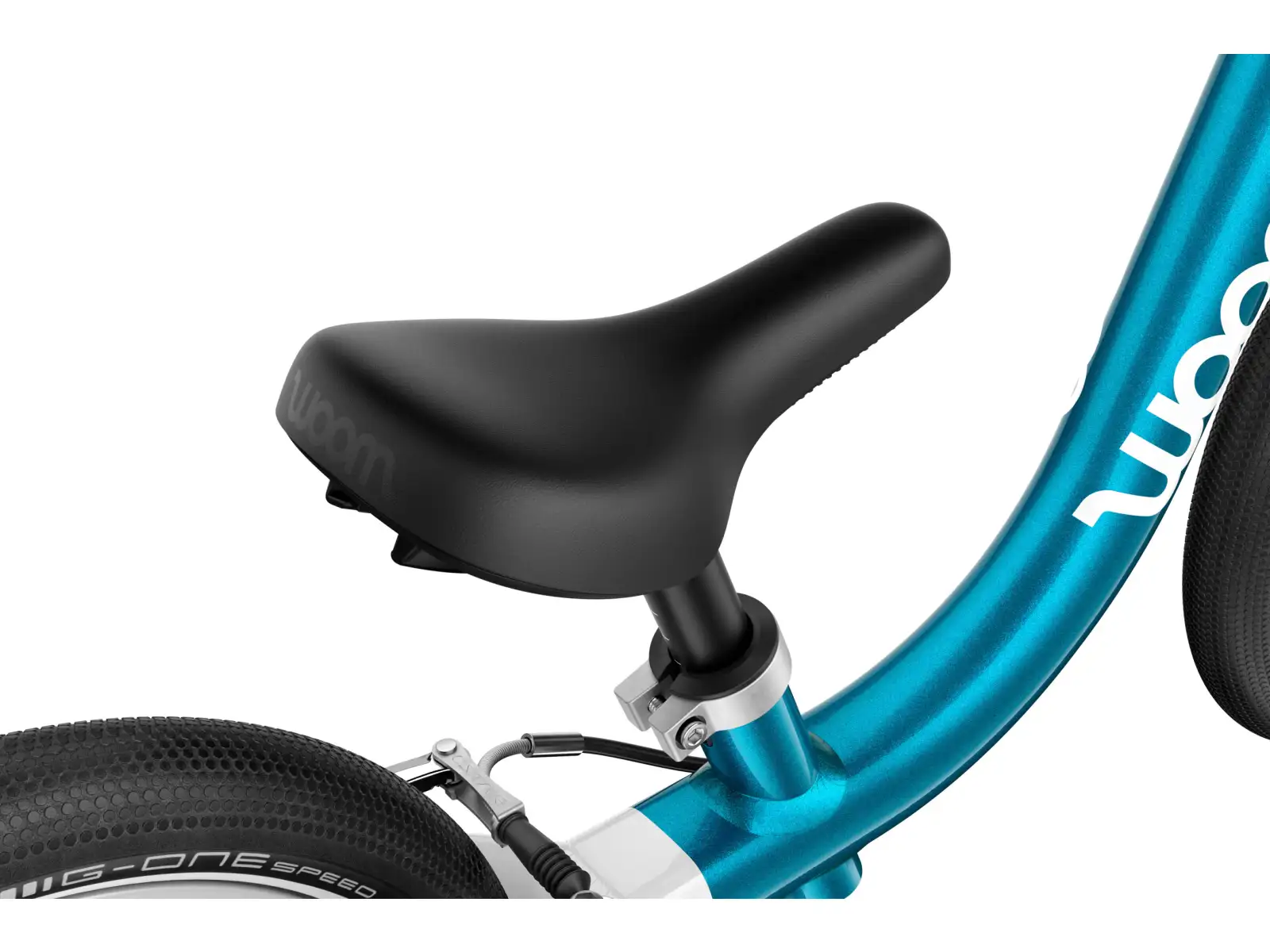 Woom GO 1 Kinderlaufrad 12" Metallic Blue