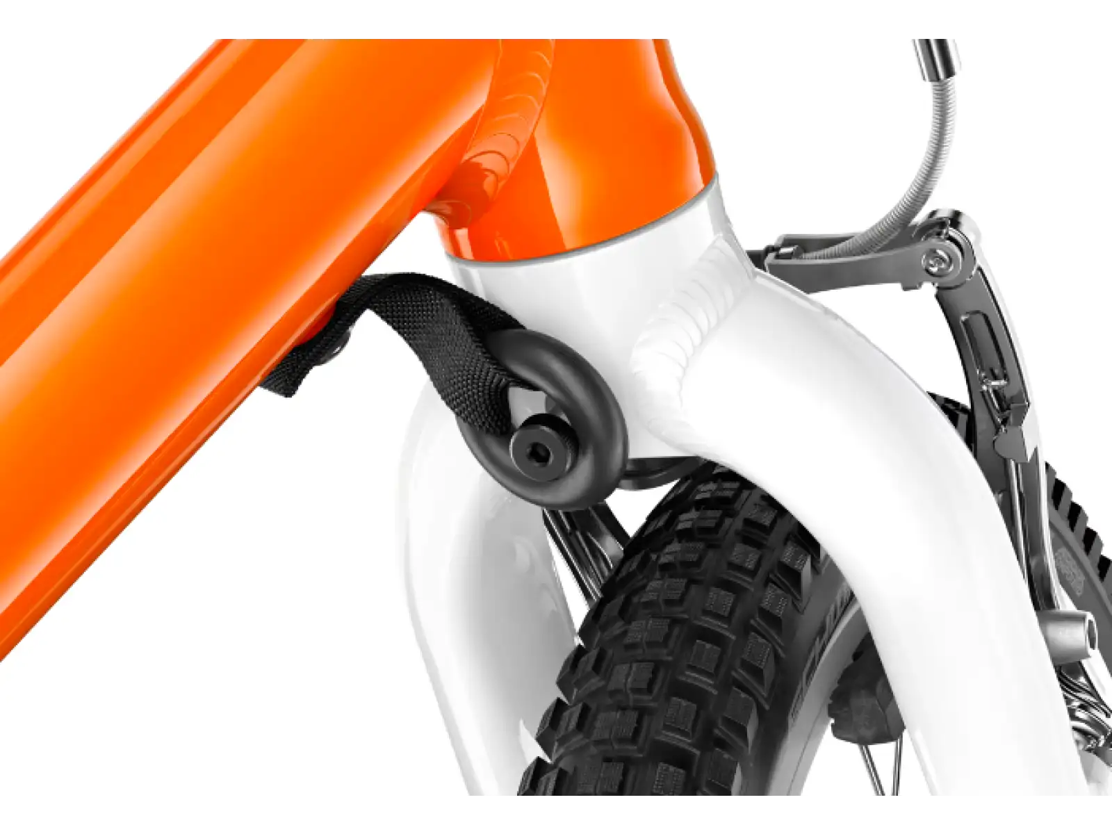 Woom 3 Flame Orange Automagic 16" Kinderfahrrad