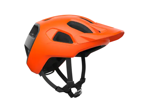 POC Cularis Helm - Fluorescent Orange Matt/Uranium Black Matt