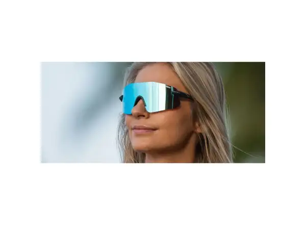 Tifosi Vogel SL Sportbrille Crystal Smoke/Smoke Bright Blue