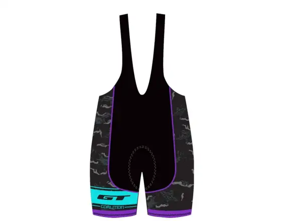 GT Race Damen Shorts mit Latz Purple/Blue 2016