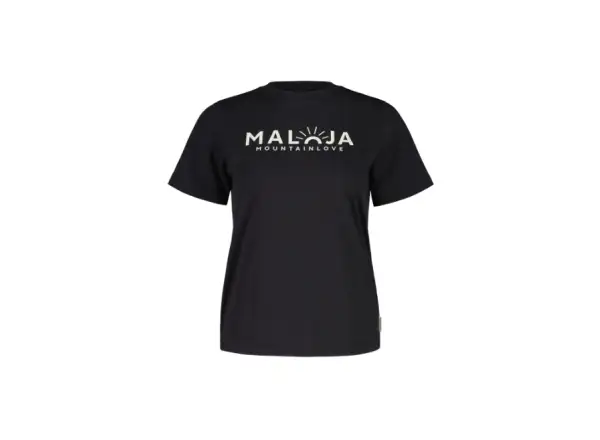 Maloja HornleM. Damen T-Shirt Kurzarm Deep Black