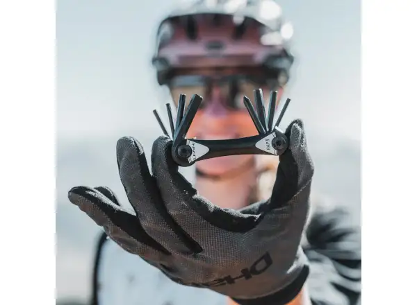 Lezyne RAP II 8 Multitool mit 8 Funktionen in Schwarz
