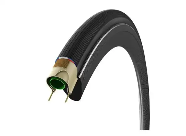 Vittoria Corsa Kevlar Reifen 700x25 schwarz/grau