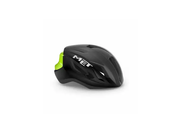 MET Strale Helm schwarz/reflex gelb