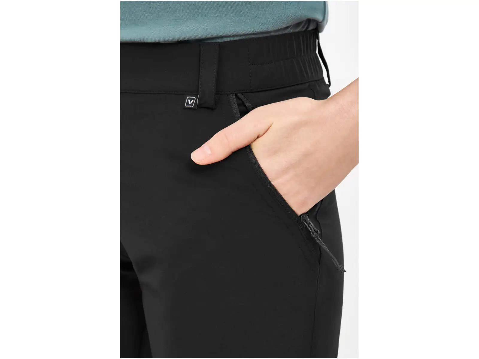 Viking Rocklyn 2in1 Damenhosen black
