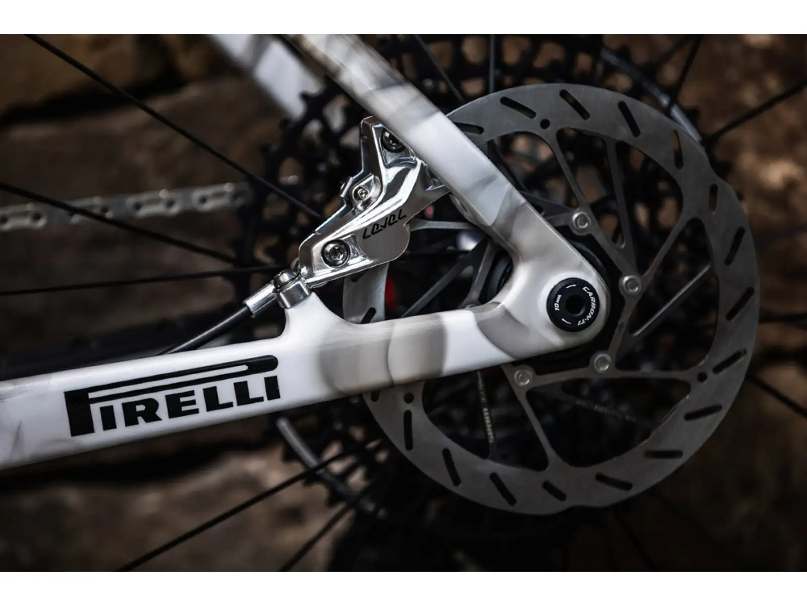 Sram Level Ultimate Stealth 4-Kolben Scheibenbremse Vorne
