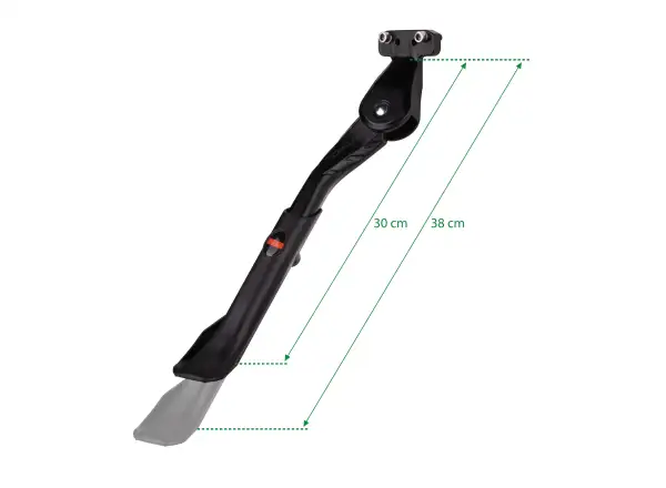 Force Ständer E-Bike 24-29", 18/40mm Al hinten schwarz