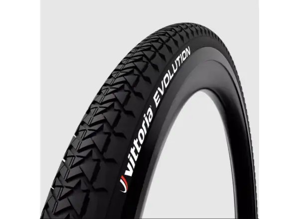 Vittoria Evolution II 26x1,90" Straßen-/Gravelreifen Draht schwarz