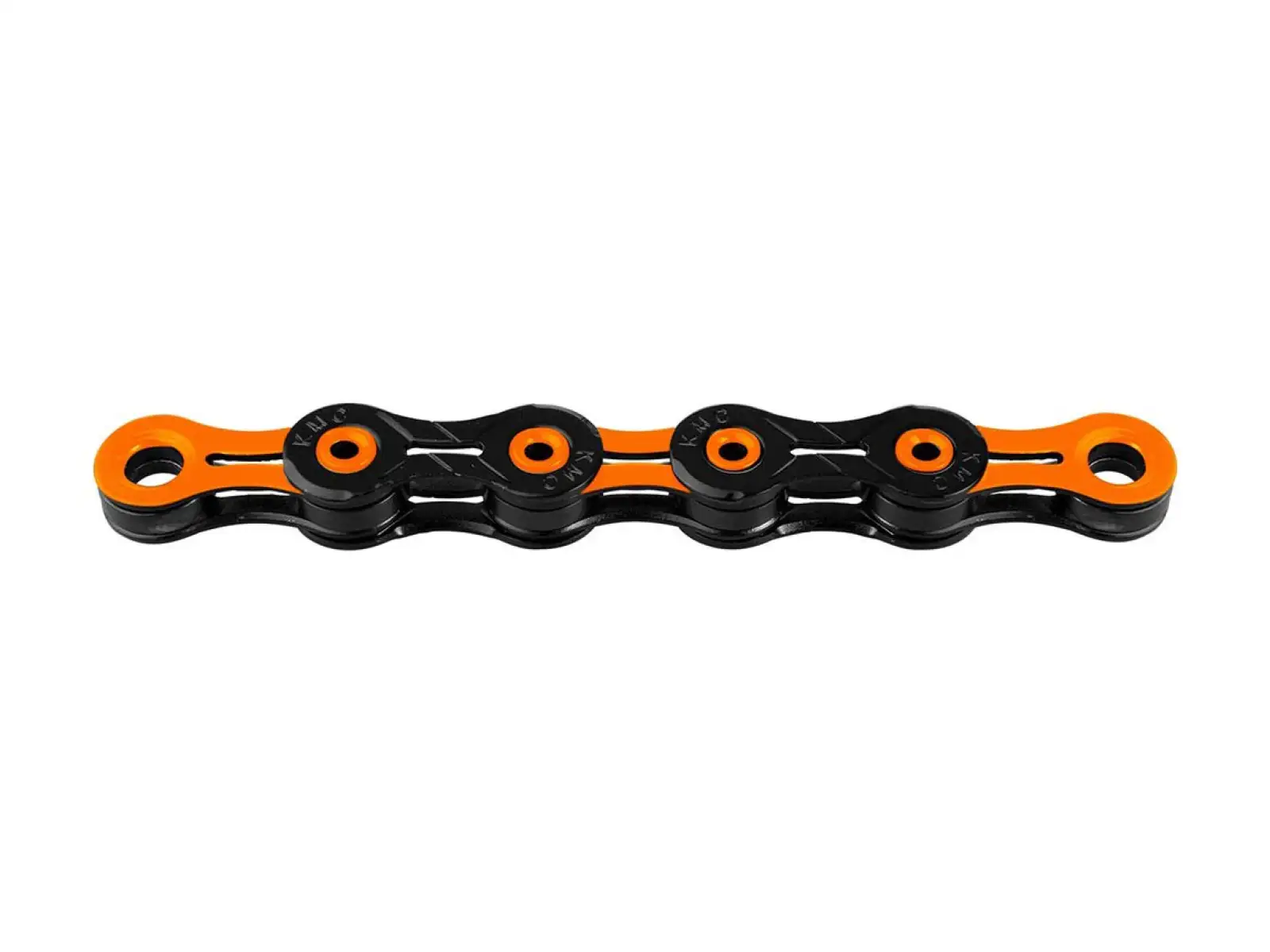 KMC X11 DLC Schwarz/Orange Kette mit 118 Gliedern