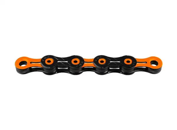KMC X11 DLC Schwarz/Orange Kette mit 118 Gliedern