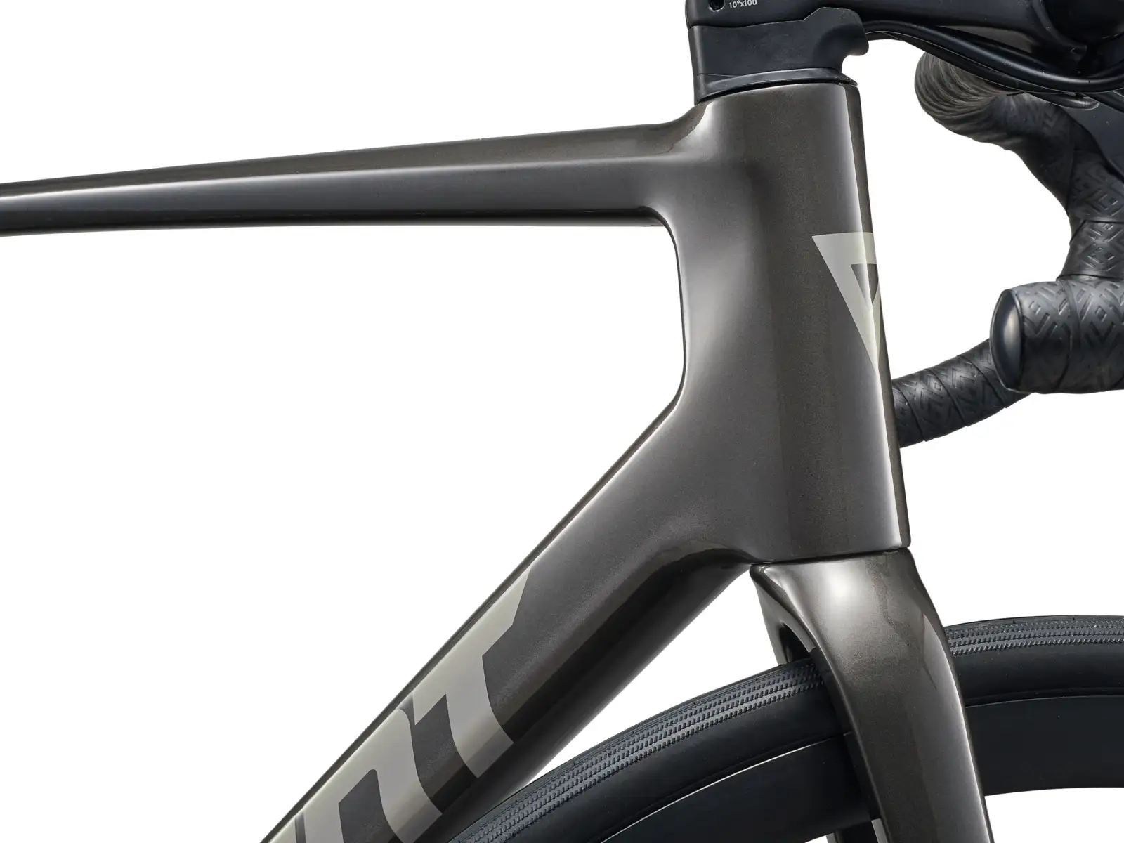 Giant TCR Advanced 2 KOM Rennrad Stealth Chrome