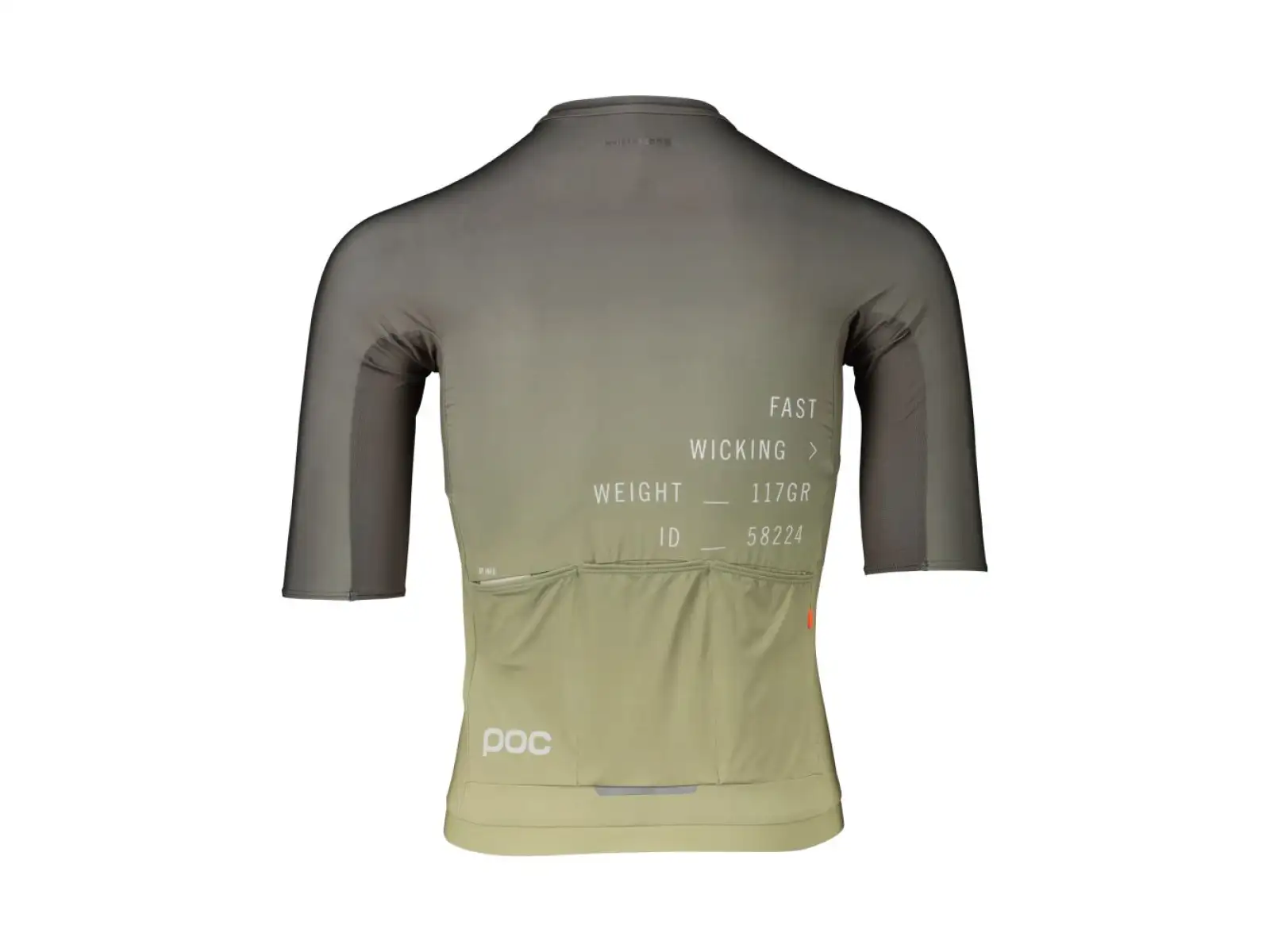 POC Pristine Print Herren Kurzarmtrikot  gradient prehnite green
