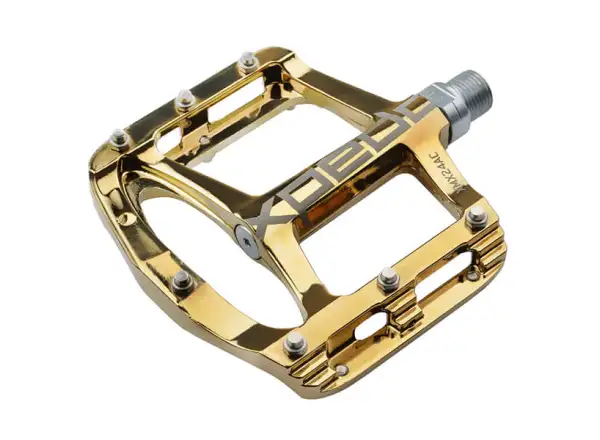 X-pedo Spry+ Plattformpedale gold slick
