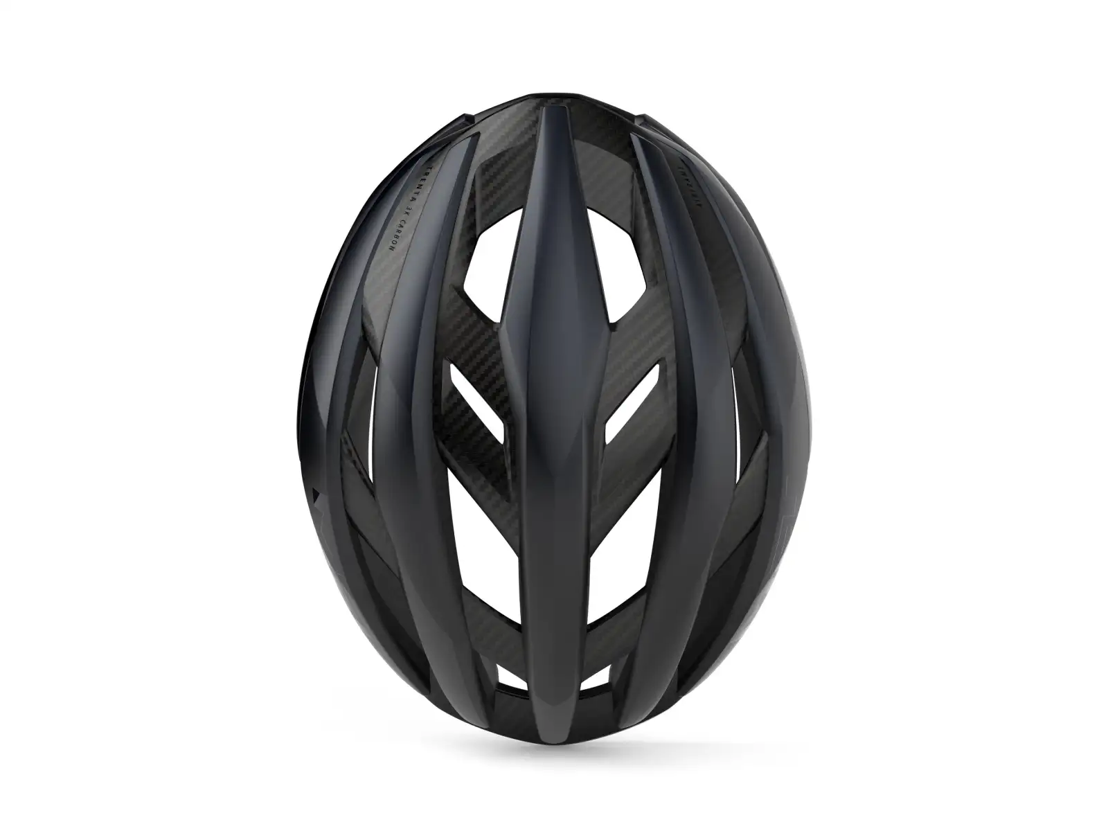 MET Trenta 3K Carbon MIPS Straßenhelm schwarz