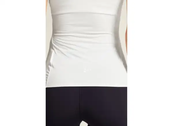 Craft Pro Dry Nanoweight Damen ärmelloses T-Shirt weiß