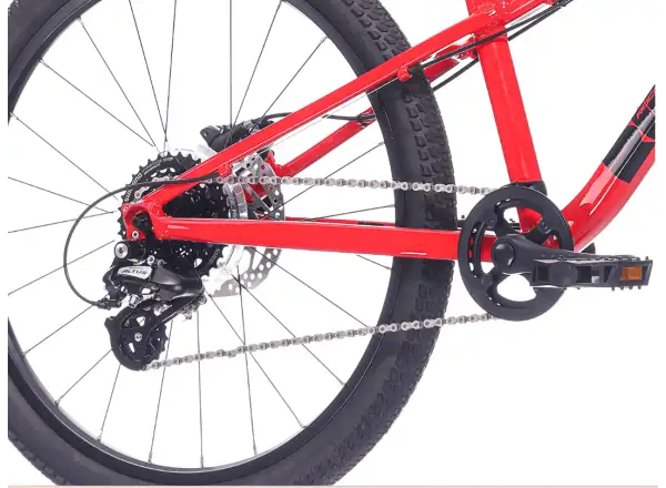 Rock Machine RIFF Tr 24 Kinderfahrrad Gloss Fire Red