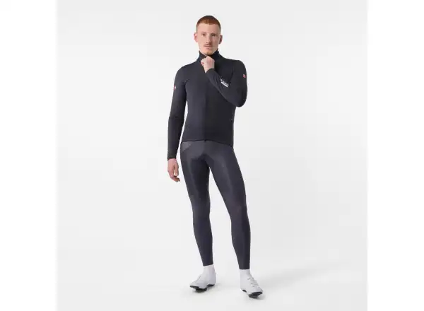 Castelli Alpha 150 Jacket Herrenjacke Light Black/Black