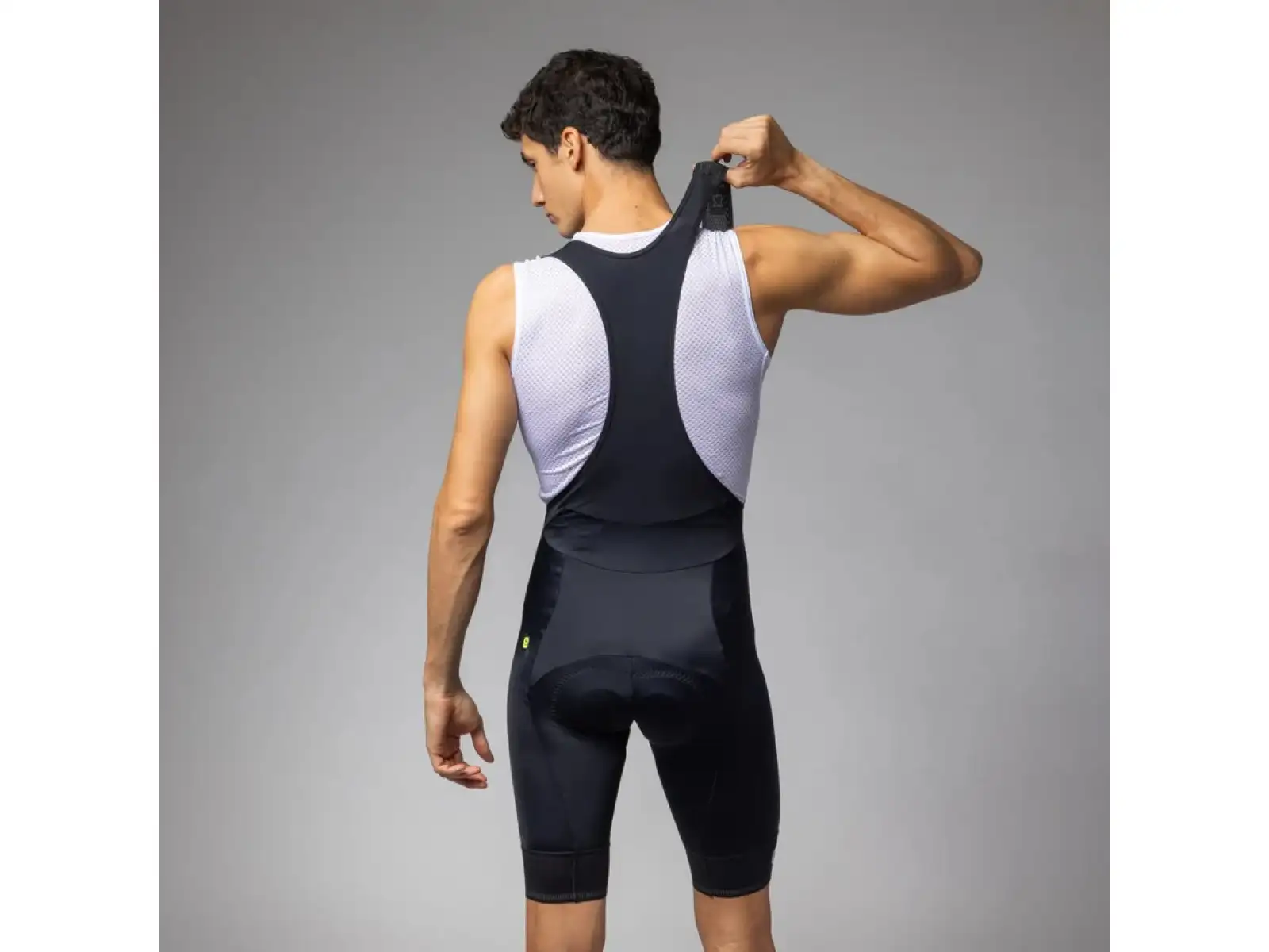 Alé Pragma Corsa 2.0 Herren-Shorts mit Einsatz und Trägern White