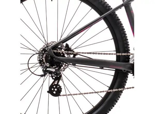 Rock Machine Catherine 10-29 matt Anthrazitgrau/Rosa/Violett Mountainbike