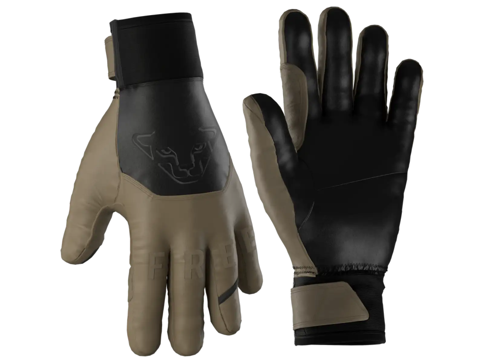 Dynafit Tigard Handschuhe in der Farbe Covert Khaki.