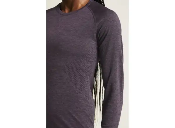 Craft Core Dry Active Comfort Damen Langarmshirt violett