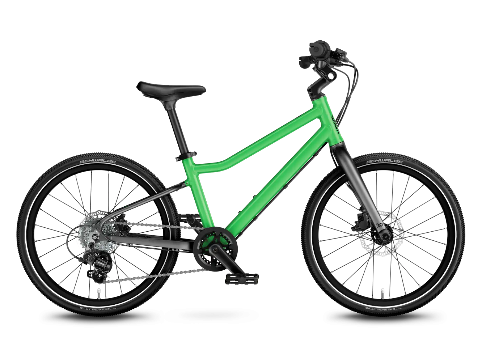 Woom 4 Explore 20 Jungle Green Kinderfahrrad