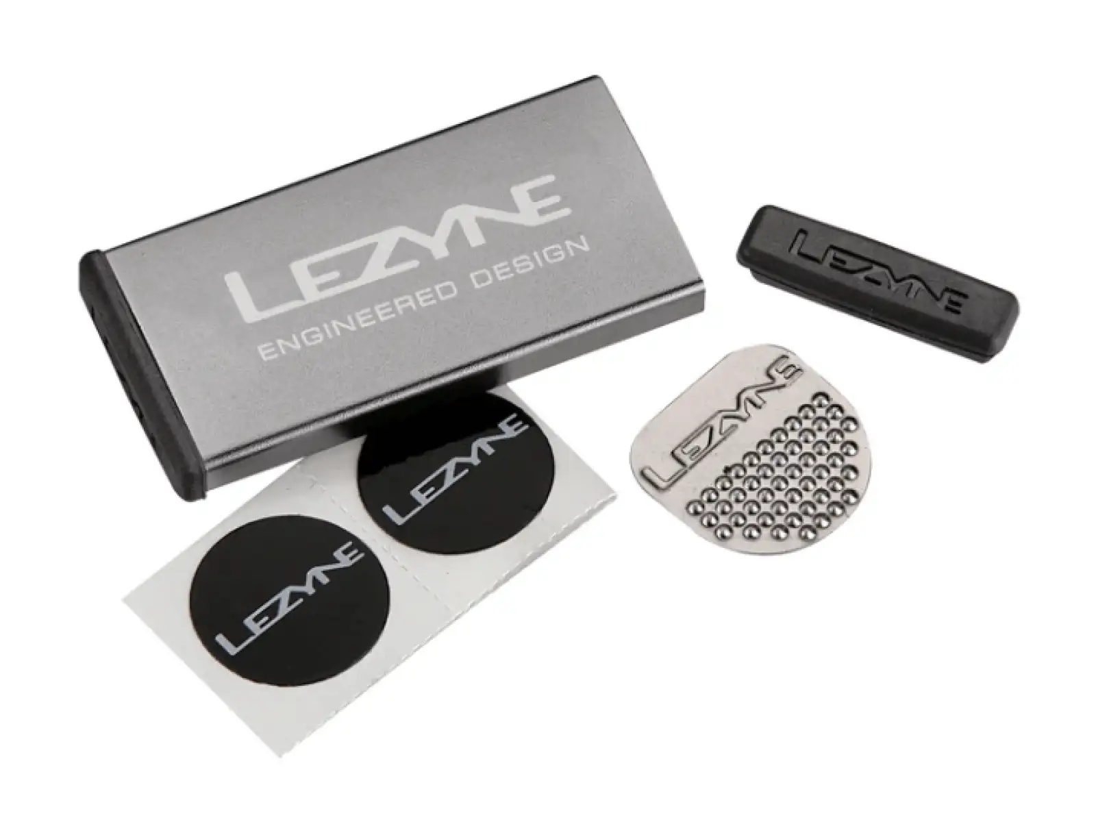 Lezyne Metal Kit Reparaturset in einer Box