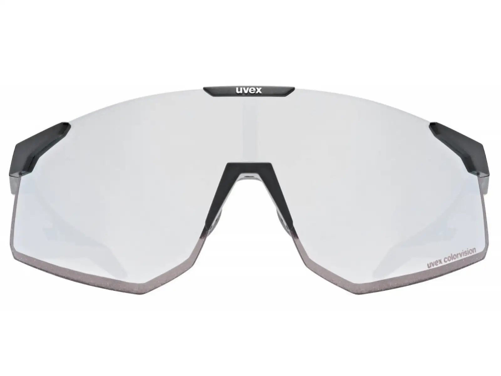 Uvex Pace Perform S ColorVison Brille Black Matt/Mirror Silver