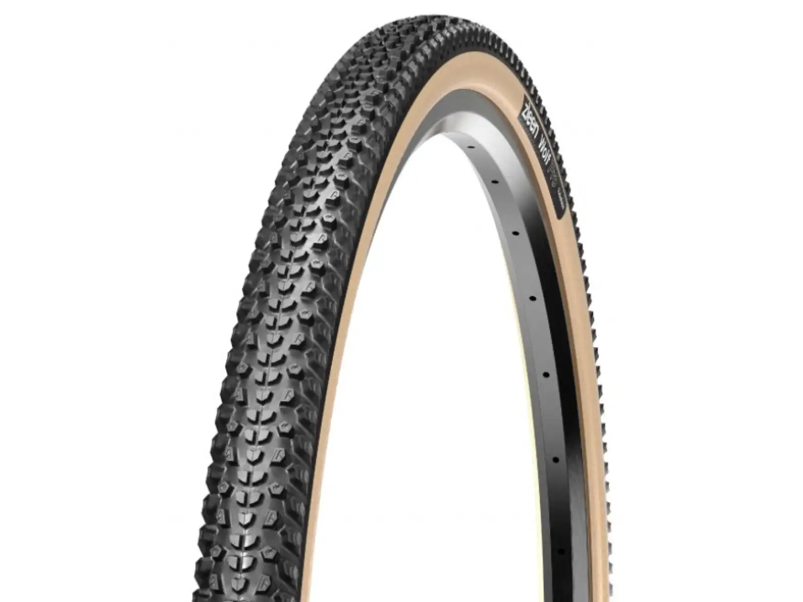 Zleen Wolf Pro 28" Gravel-Reifen Kevlar Schwarz/Beige
