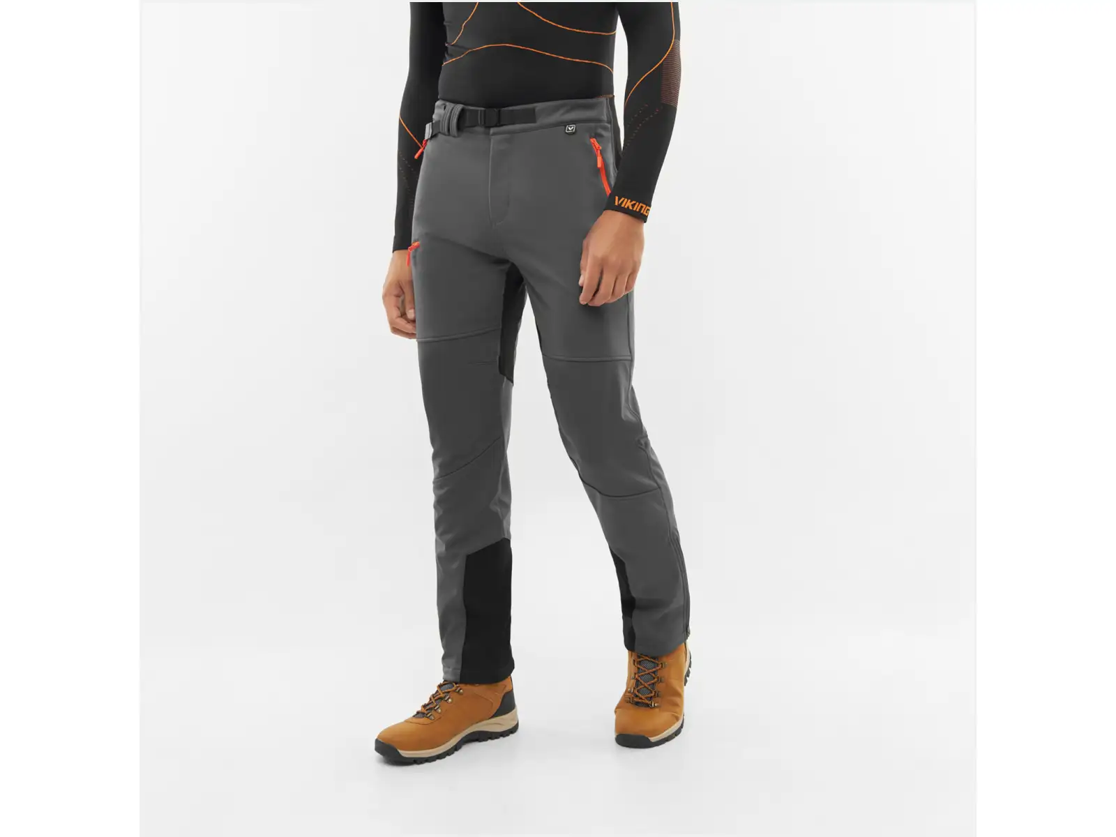 Viking Summit Warm 2.0 Herren Thermo-Hose Dunkelgrau