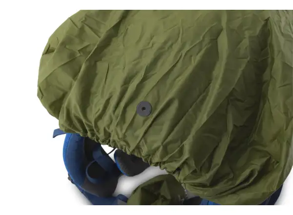 Pinguin Regenschutz mit Rucksackhülle Khaki