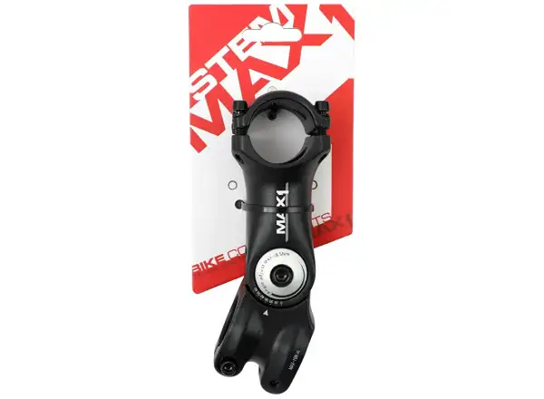 MAX1 verstellbarer Vorbau 0-60°/31,8 mm schwarz