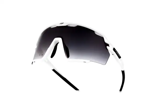 Force Cyclone Brille weiß/schwarz Übergangsglas