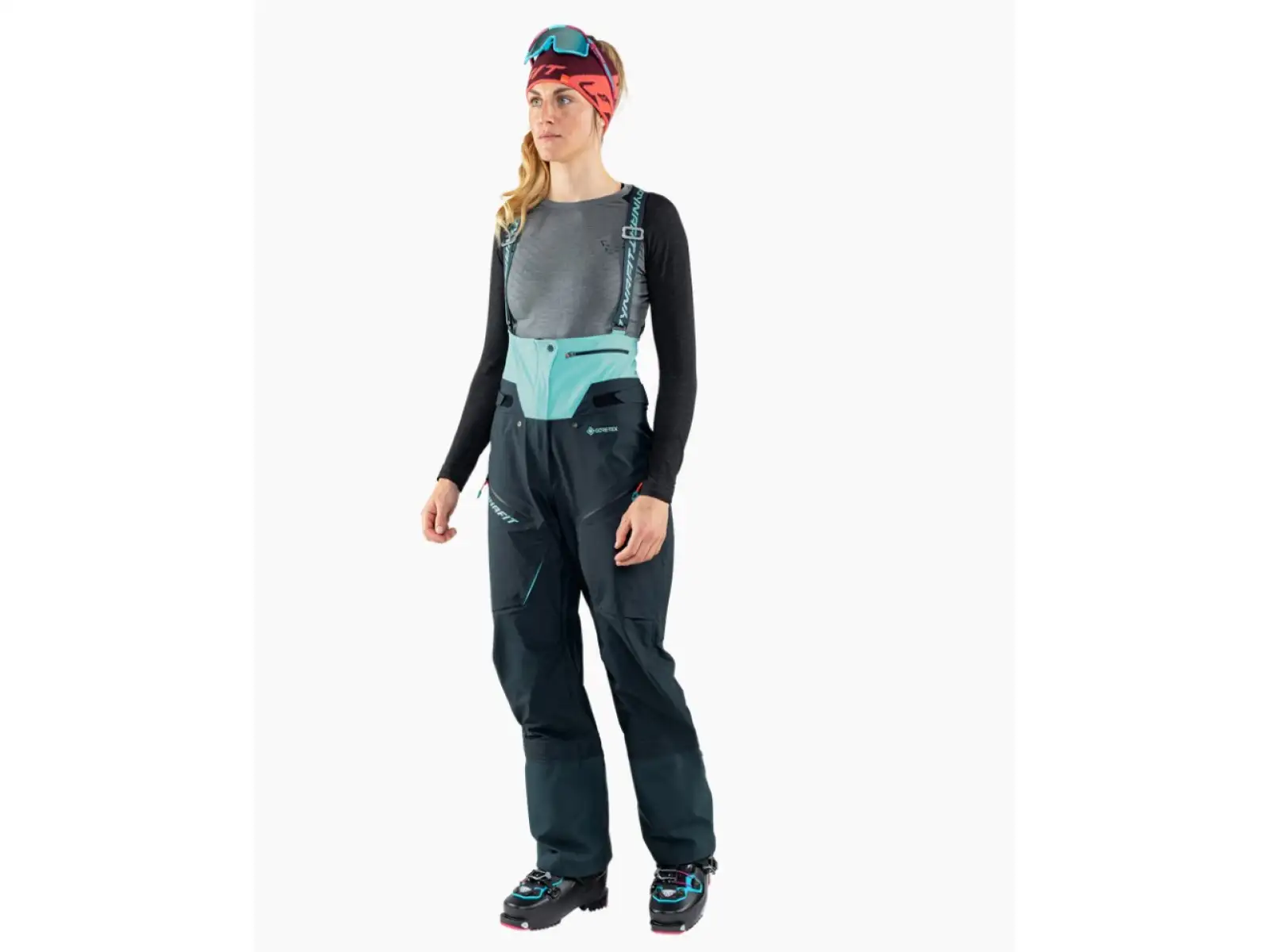 Dynafit Free GTX Damen Hose Beet Red.