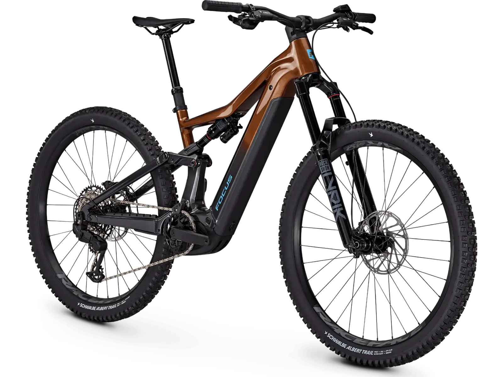 Focus JAM2 6.8 800 Wh E-Mountainbike Goldbrown / Diamondblack
