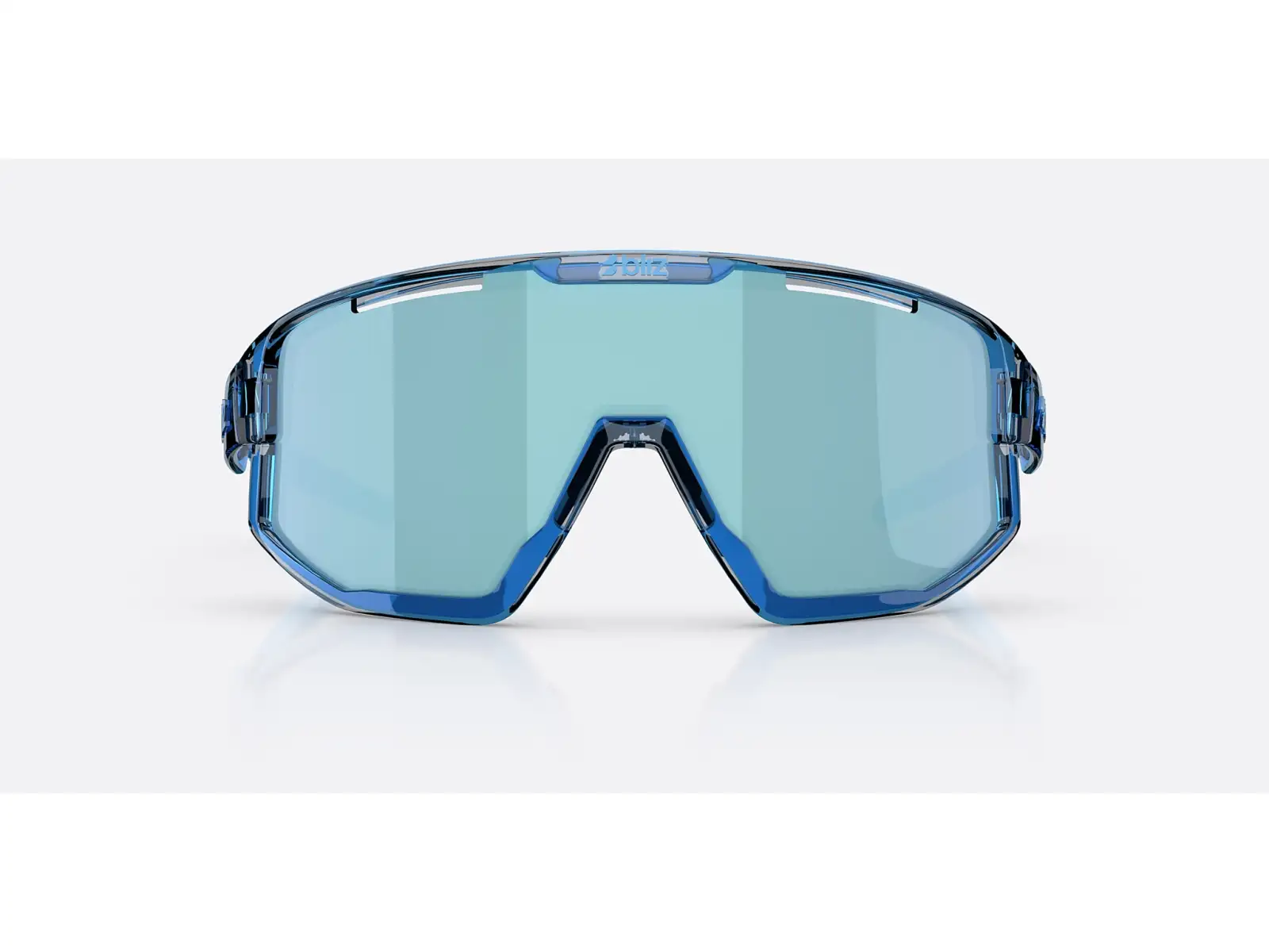 Bliz Fusion Sonnenbrille Transparent Blue/Smoke Ice Blue Multi
