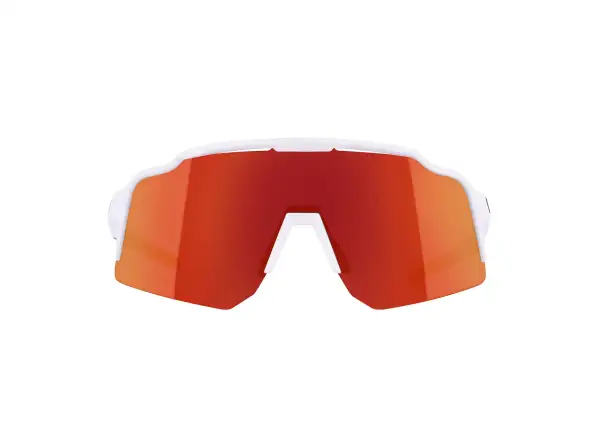 Force Strive Brille weiß/rot Spiegelglas