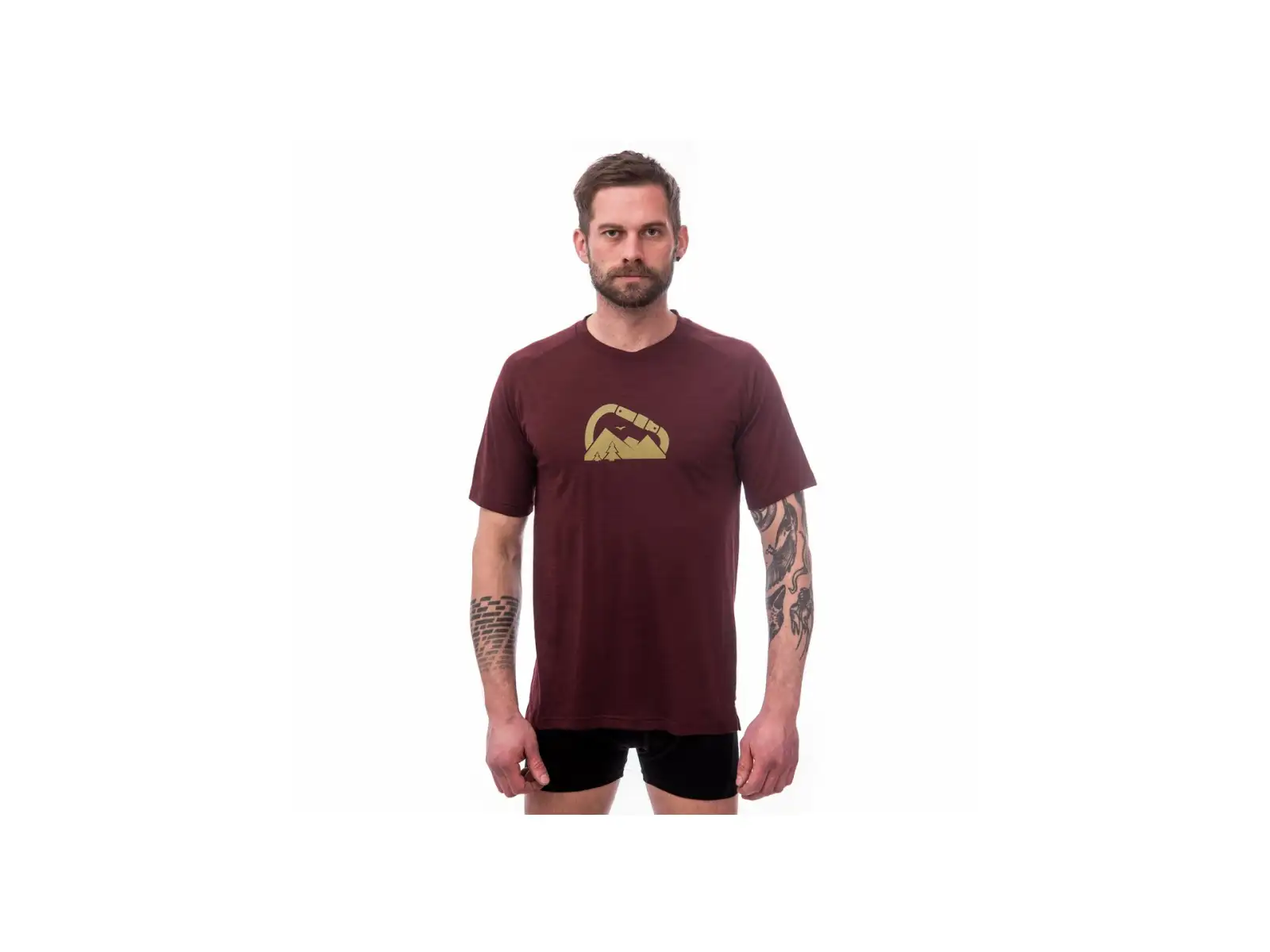 Sensor Merino Air PT Summit Herren T-Shirt kurzarm Red
