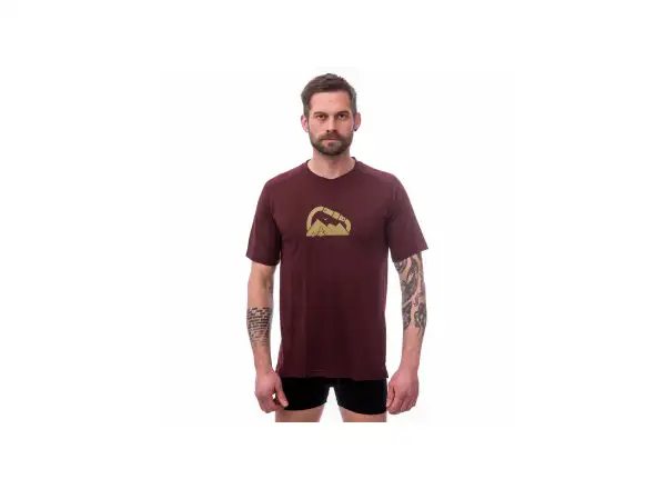 Sensor Merino Air PT Summit Herren T-Shirt kurzarm Red