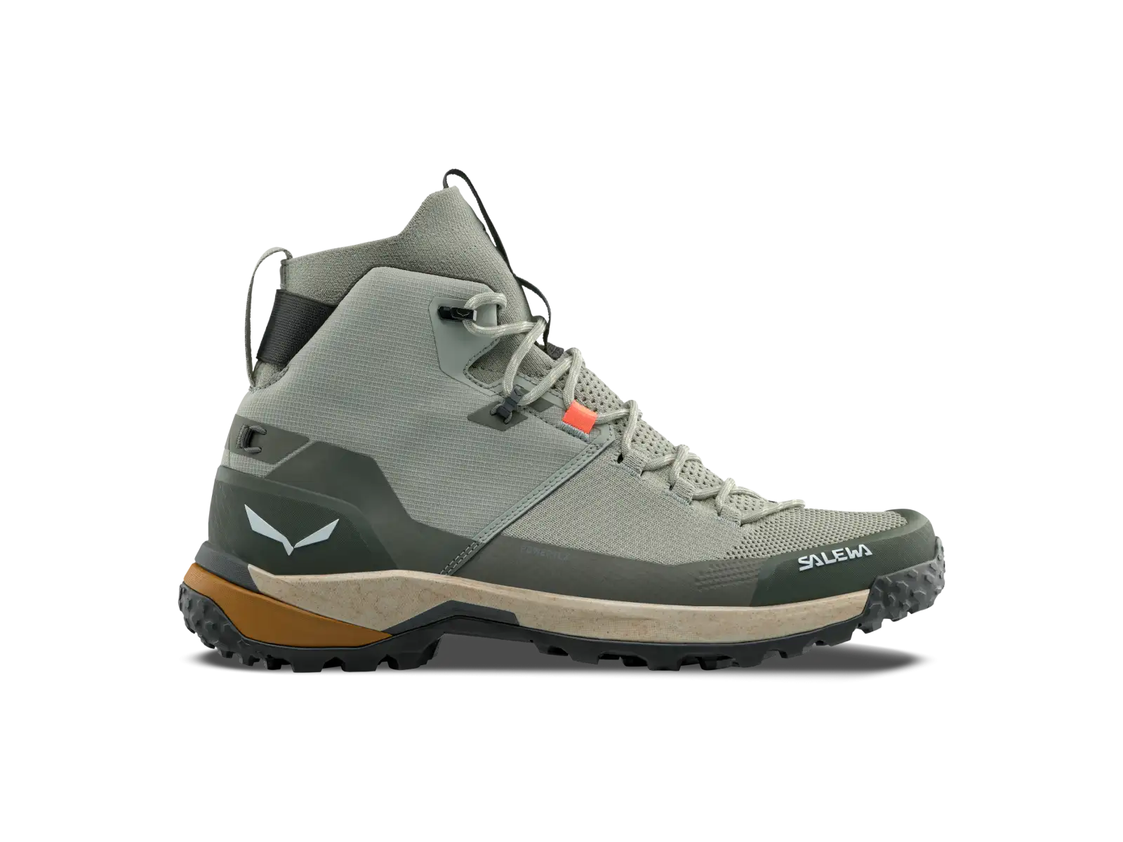 Salewa Puez Knit Mid PTX Herren Outdoor-Schuhe Shadow/Dark Olive