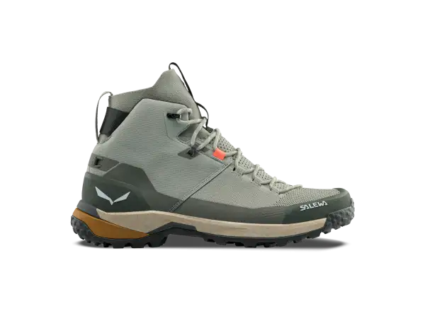 Salewa Puez Knit Mid PTX Herren Outdoor-Schuhe Shadow/Dark Olive