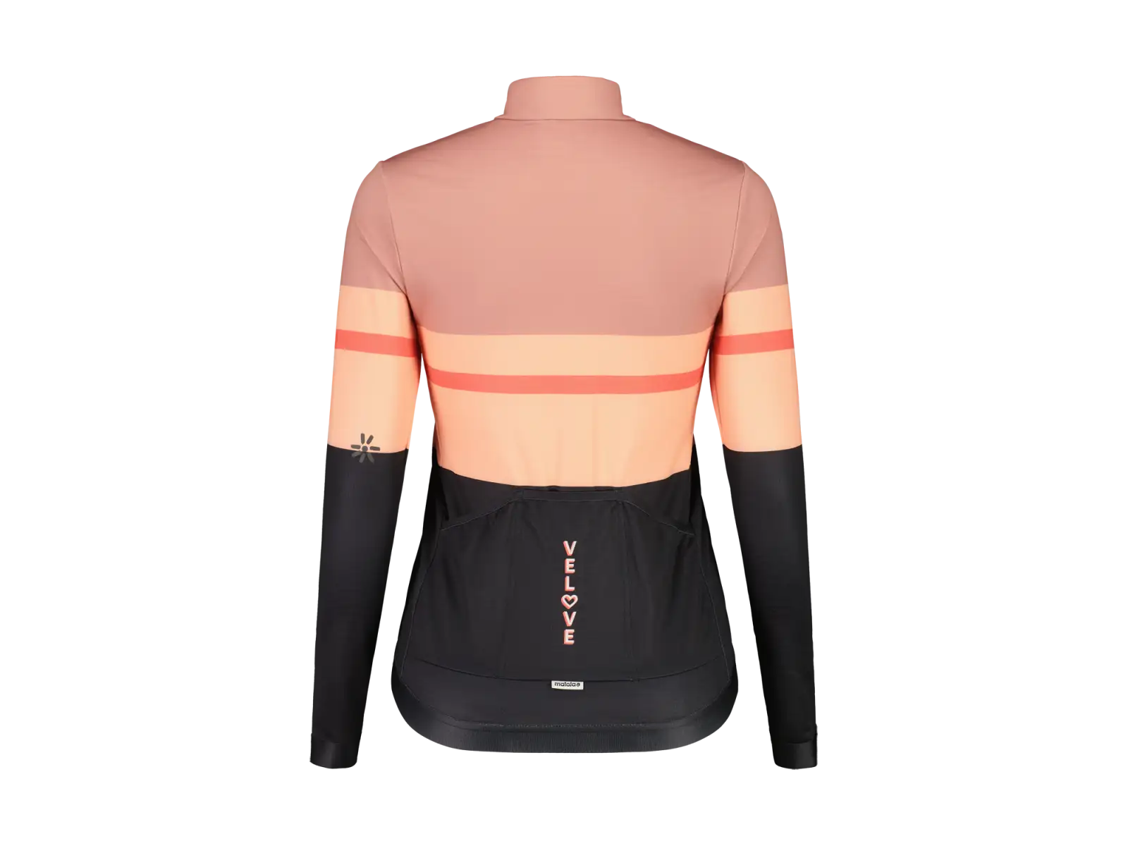 Maloja ToadstoolM. 1/1 Damen Radjacke Deep Black Multi