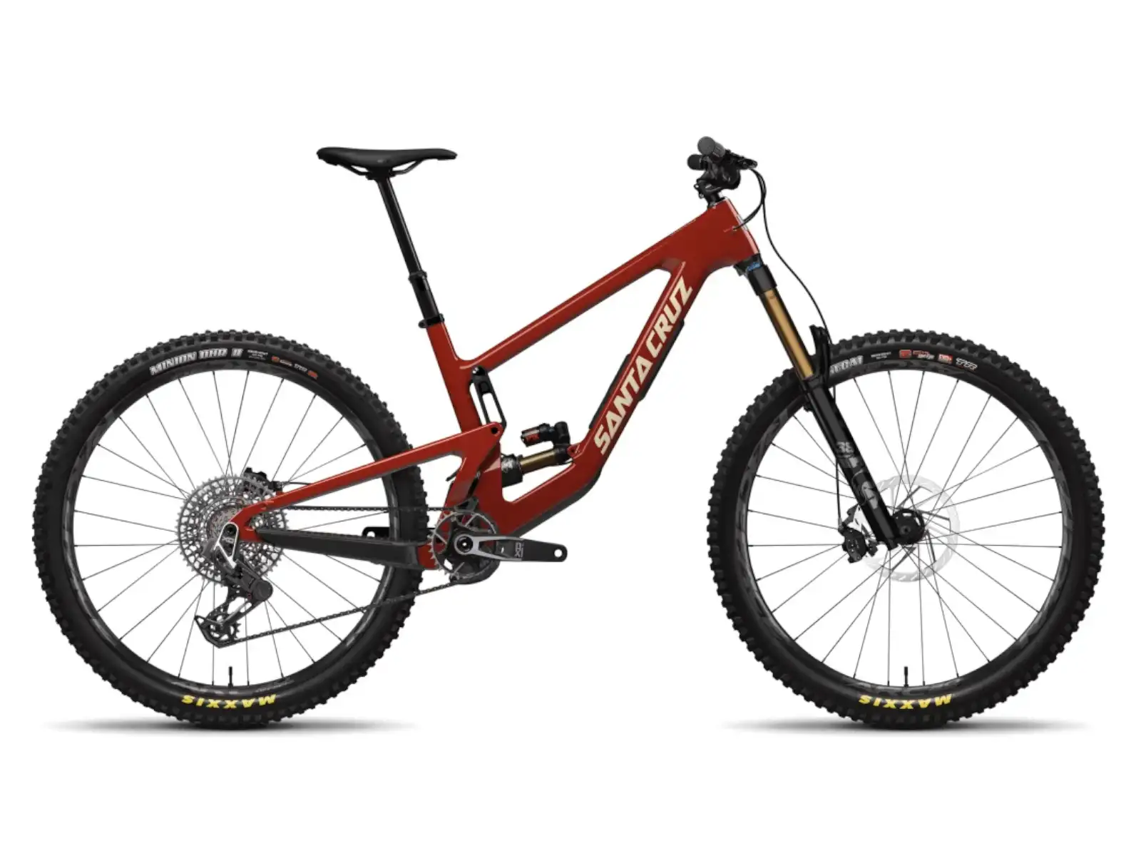Santa Cruz Megatower 2 CC X0 AXS vollgefedertes Fahrrad Gloss Crimson