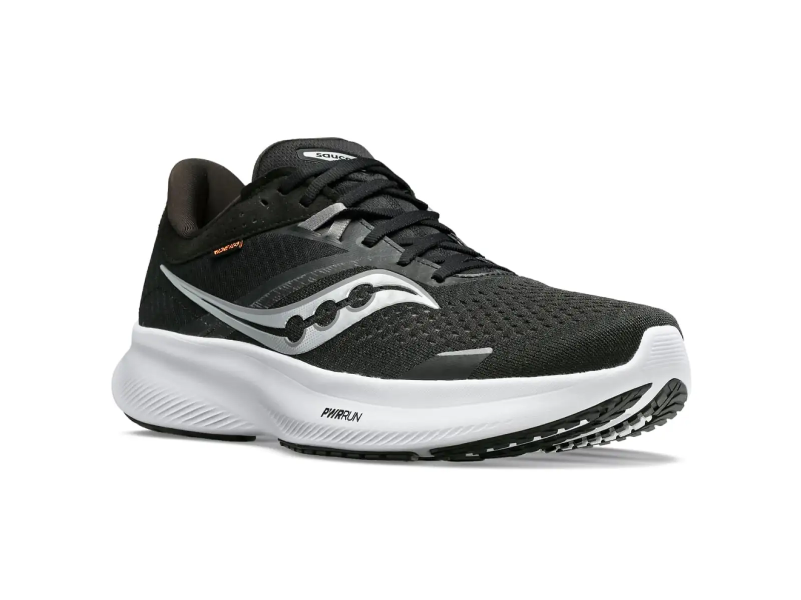 Saucony Ride 16 Damen Laufschuhe Schwarz/Weiß