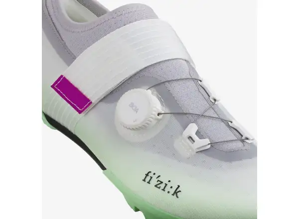 Fizik Vento Ferox 2.0 Radschuhe Light Grey/Mint Green