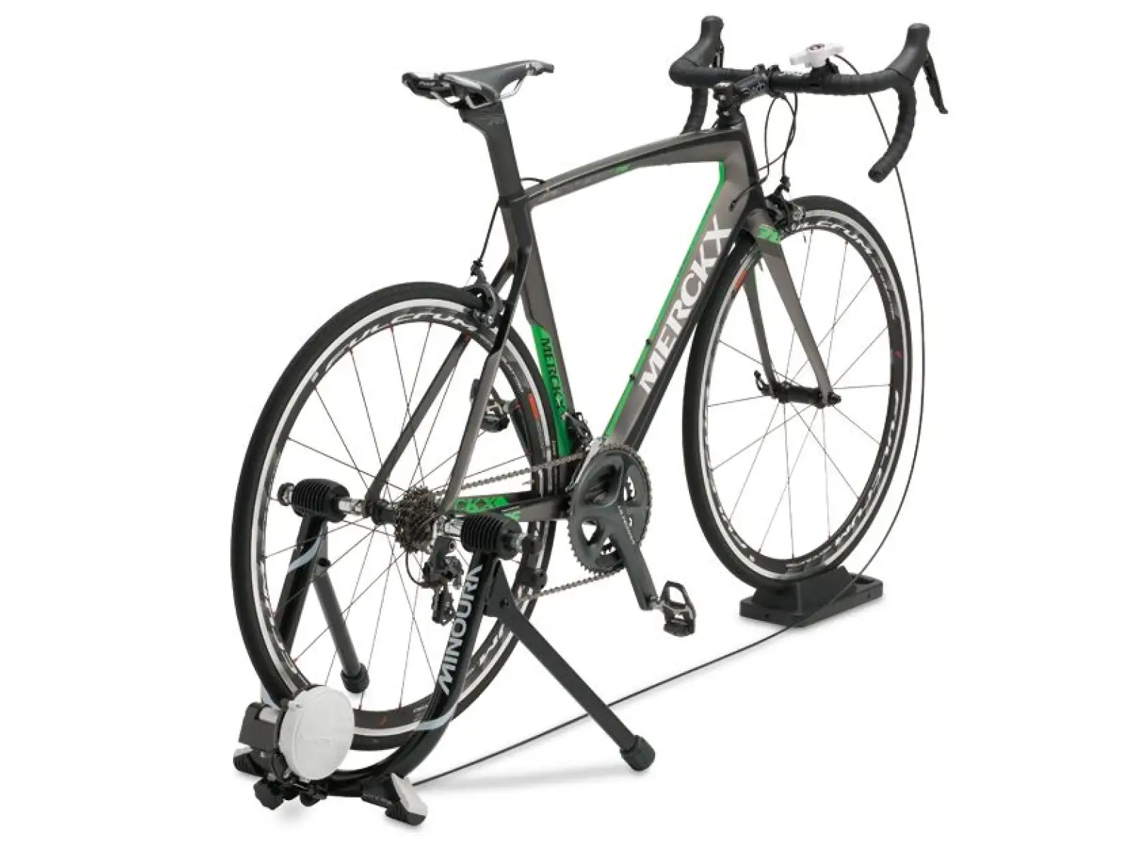 Minoura MagRide-60R Trainer 425 W Eisen Schwarz